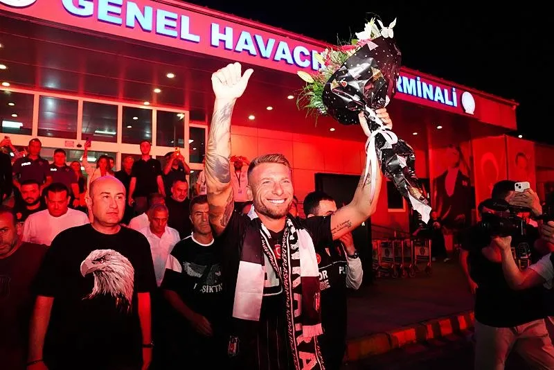 Beşiktaş'ın yeni transferi Ciro Immobile İstanbul'da-5