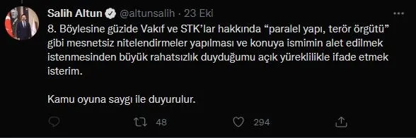 CHP yandaşı Cumhuriyet Gazetesi TÜGVA'yı hedef alan manşet haberine ilişkin tekzip metni yayınladı-7