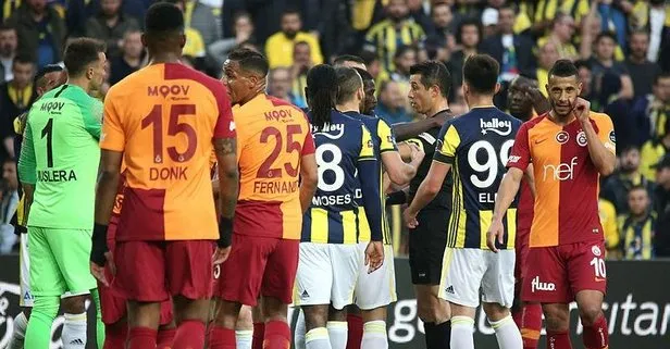 Fenerbahçe, Galatasaray karşısında 10 kişi kaldı!