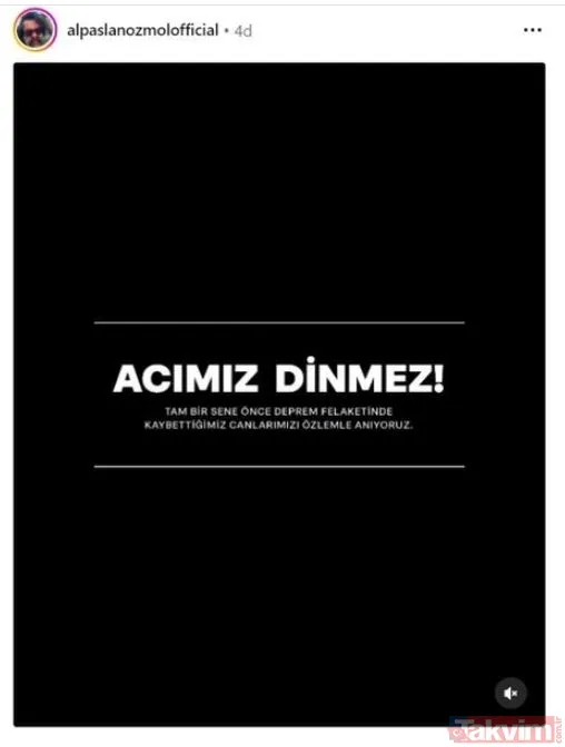 Ünlülerden 6 Şubat paylaşımları: Unutmadık, unutmayacağız! Alişan, Esra Erol, Demet Akalın, Pınar Altuğ, Özge Törer, Burak Özçivit... - 15
