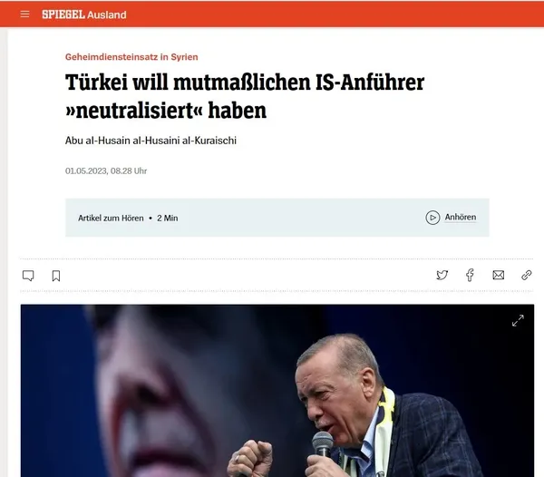 Son dakika: Başkan Erdoğan duyurmuştu! MİT'in nefes kesen operasyonu dünya basınında: Teröristleri avlamaya devam-9