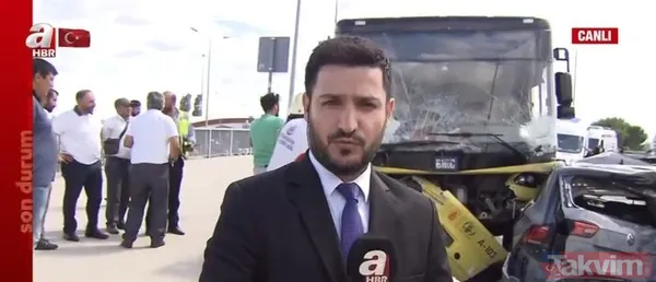 SON DAKİKA: İstanbul Yenikapı'da İETT otobüsü çok sayıda araca çarptı! Yaralılar var - 8