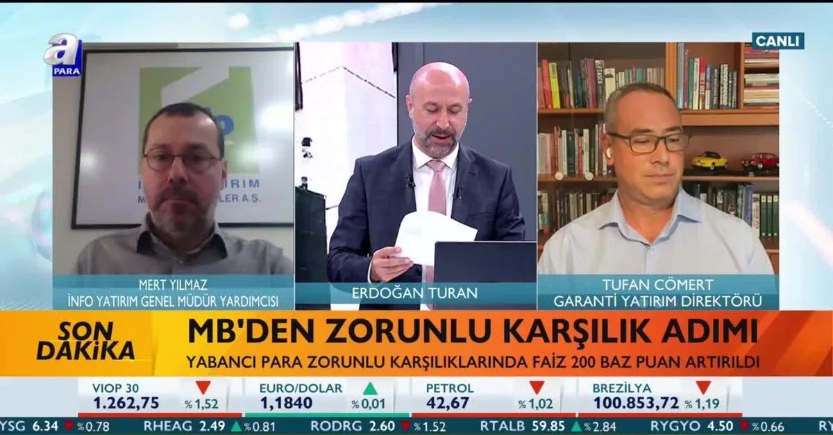 Son dakika: Merkez Bankası'ndan zorunlu karşılık adımı