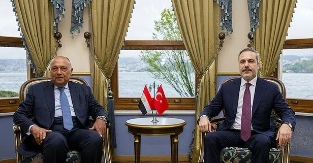 Dışişleri Bakanı Hakan Fidan ve Mısır Dışişleri Bakanı Samih Şukri İstanbul'da görüştü: Gündem Gazze! | Bakan Fidan'dan uyarı