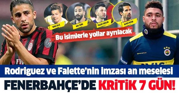 Fenerbahçe’de kritik 7 gün! Falette ve Ricardo Rodriguez’in imzası an meselesi
