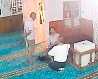 Palalı hain kamerada