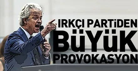 Hollanda'da ırkçı partiden büyük provokasyon! Hz. Muhammed için karikatür yarışmasına izin çıktı!