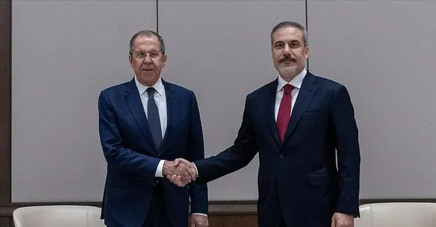 Dışişleri Bakanı Hakan Fidan Rus mevkidaşı Lavrov ile görüştü