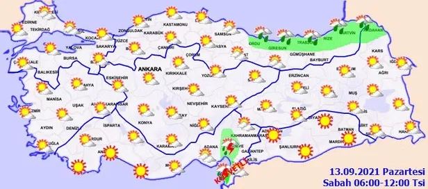 HAVA DURUMU | Meteorolojiden kuvvetli yağış uyarısı! O saatlere dikkat-3