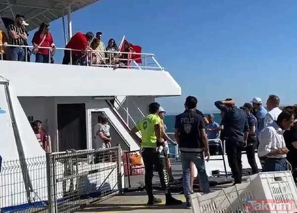 Avşa-Marmara Adası-Yenikapı seferinde koltuk tartışması deniz otobüsünü geri döndürdü - 11