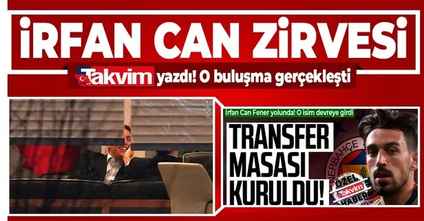 TAKVİM yazmıştı! Fenerbahçe Başkanı Ali Koç ve Başakşehir Başkanı Göksel Gümüşdağ’dan ’İrfan Can Kahveci’ zirvesi!
