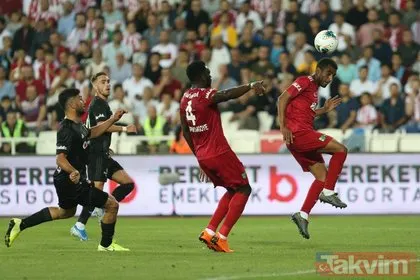 Kartal Sivas’ta dağıldı | Sivasspor:3 - Beşiktaş:0 Maç sonucu