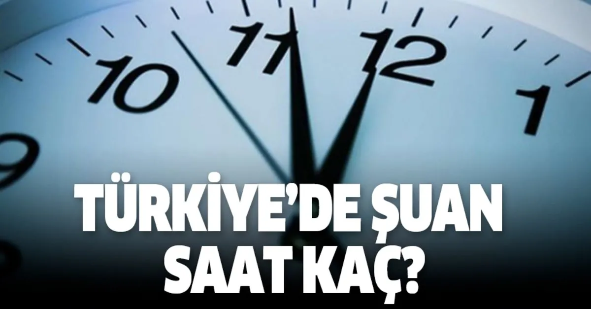 Turkiye De Saat Kac Istanbul Izmir Saatler Geri Alindi Mi Su An Saat Kac Kis Saati Uygulamasi Basladi Mi Takvim