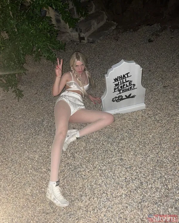 Aleyna Tilki hem tarzı hem pozlarıyla olay oldu! Görenin ağzı açık kaldı sosyal medya ayağa kalktı! “Altı bezli bebek...” - 10