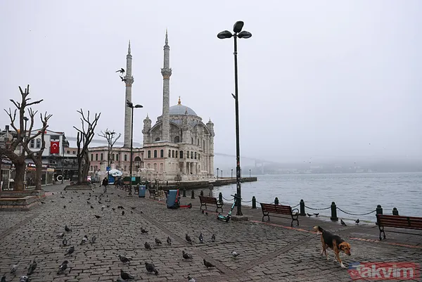 İstanbul'dan sis manzaraları... Köprüler kayboldu - 5