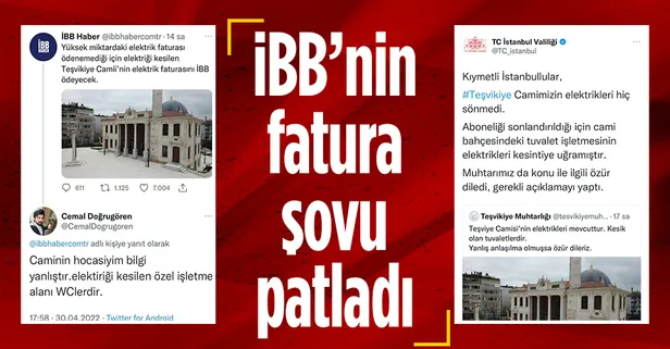 İBB'nin Teşvikiye Camisi şovu patladı! Valilikten açıklama geldi
