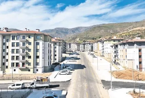 Gülderen’de 2.681 afet konutu tamam