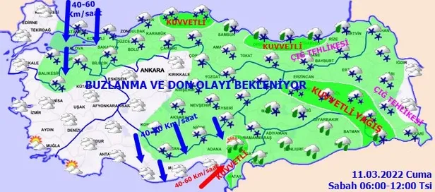 İstanbul'da yoğun kar! Meteoroloji saat verdi: Kar alarmı | Ali Yerlikaya duyurdu: Cumartesi akşamı etkisini artıracak-14