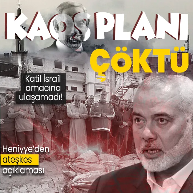 Heniyye’nin oğullarının öldürülmesi sonrası İsrail basınından bomba Hamas itirafı! Katil İsrail amacına ulaşamadı! Kaos planı bozuldu