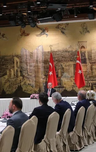 Başkan Erdoğan, TÜRGEV heyetini kabul etti