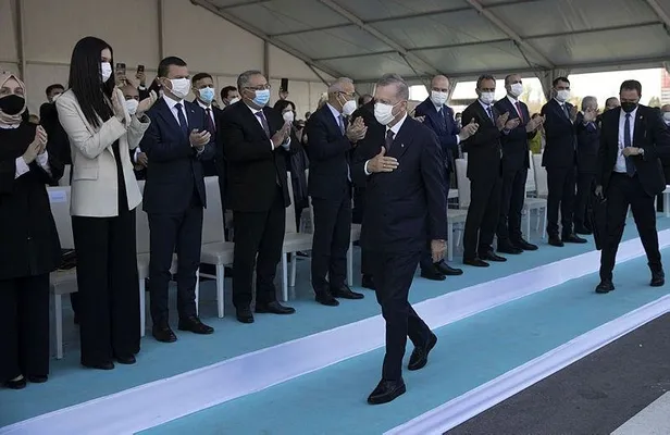 Başkan Erdoğan'dan Ankara AKM Millet Bahçesi Açılış Töreni'nde önemli açıklamalar-7