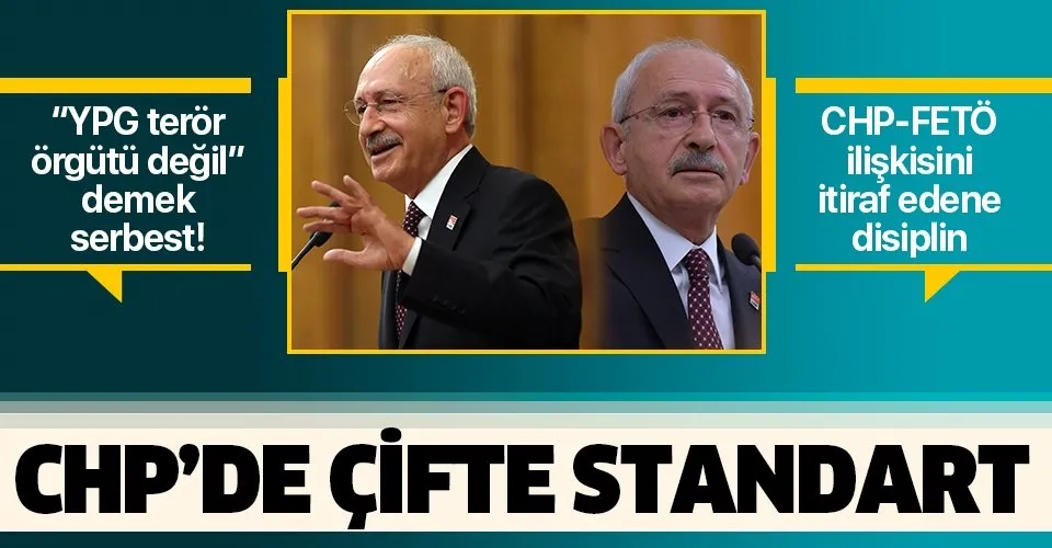 CHP’de çifte standart! ‘YPG terör örgütü değil’ demek serbest! CHP-FETÖ ilişkisini itiraf edene disiplin