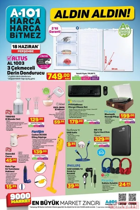 Bim A101 Sok 18 19 Haziran Aktuel Urunler Katalogu Babalar Gunune Ozel