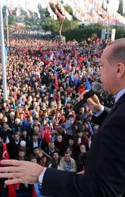 Balıkesir'de Erdoğan'a sevgi seli