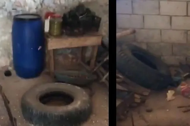 Afrin'de bomba imalathanesi ortaya çıkarıldı!-4