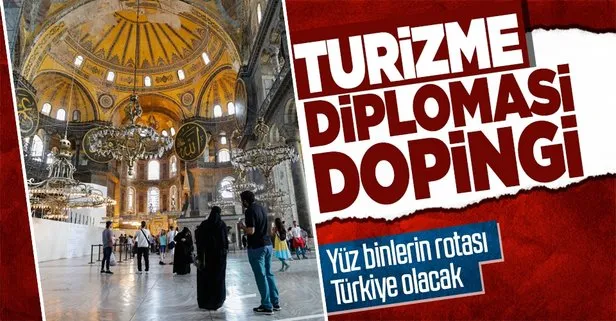 Turizme diplomasi dopingi! Başkan Erdoğan’ın temasları meyvelerini veriyor