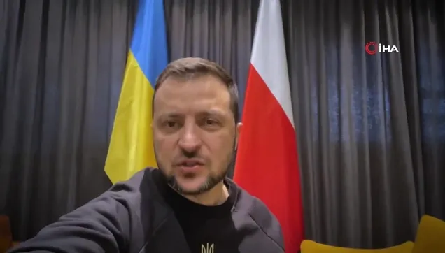 Zelenskiy Polonya'da yaptığı açıklamada, "Washington'dan iyi sonuçlarla dönüyoruz" dedi