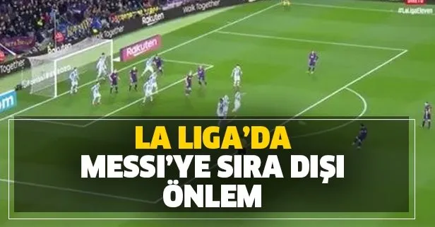 Real Sociedad’tan Barcelonalı Lionel Messi’nin frikiğine sıra dışı önlem!