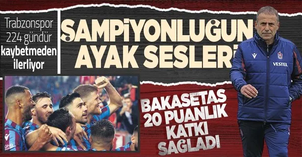 Şampiyonluğun ayak sesleri