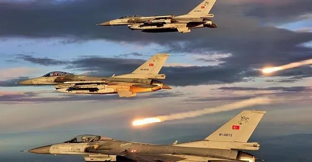 PKK'lılara ait 9 hedef imha edildi!