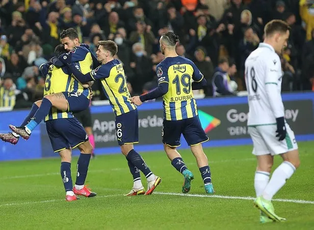 Fenerbahçe, Konyaspor karşısında 2-1’lik galibiyet aldı | MAÇ SONUCU-4