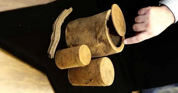 Bahçesindeki ağacın dibinde servet buldu! Kutunun içinden çıkardı turnayı gözünden vurdu