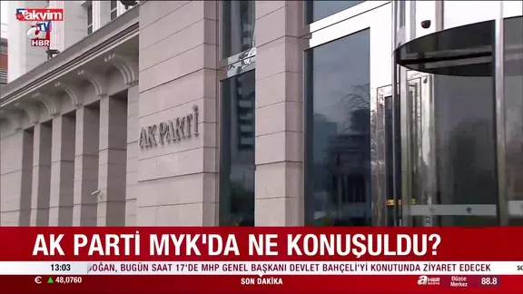 MYK’da ''Terörsüz Türkiye'' talimatı!