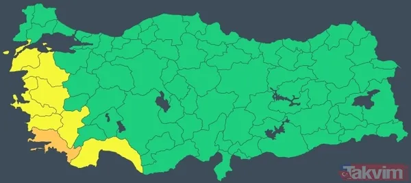 Meteoroloji’den 8 kente kodlu uyarı: Şiddetli rüzgar ve sağanak kapıda! 29 Kasım il il hava durumu - 9