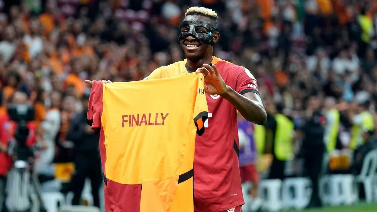 Victor Osimhen Galatasaray'da! Maskeli baloda ikinci perde başlıyor