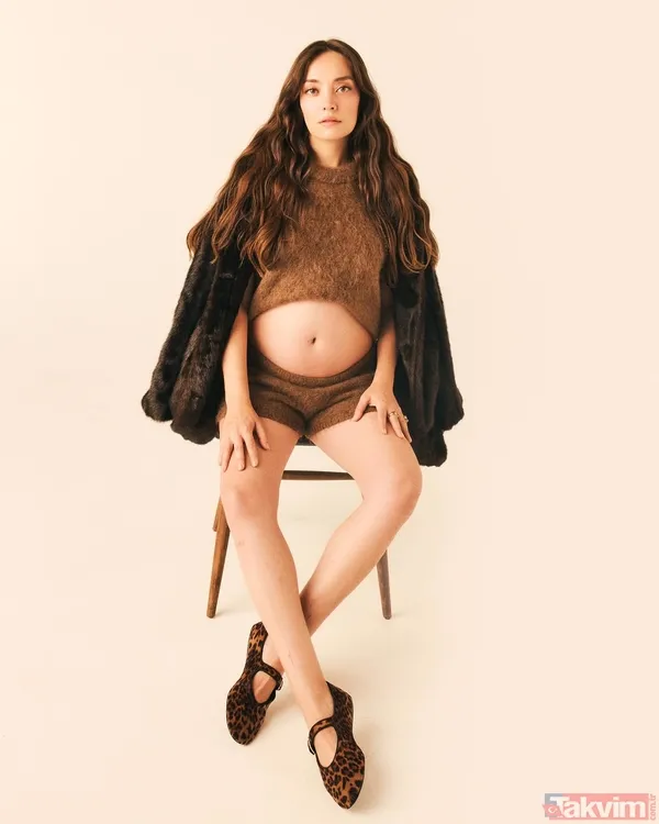 Doğum için gün sayan Zeynep Tuğçe Bayat’tan karnı burnunda pozlar! Cansel Elçin ile 4 yıl önce evlenmişti! - 8