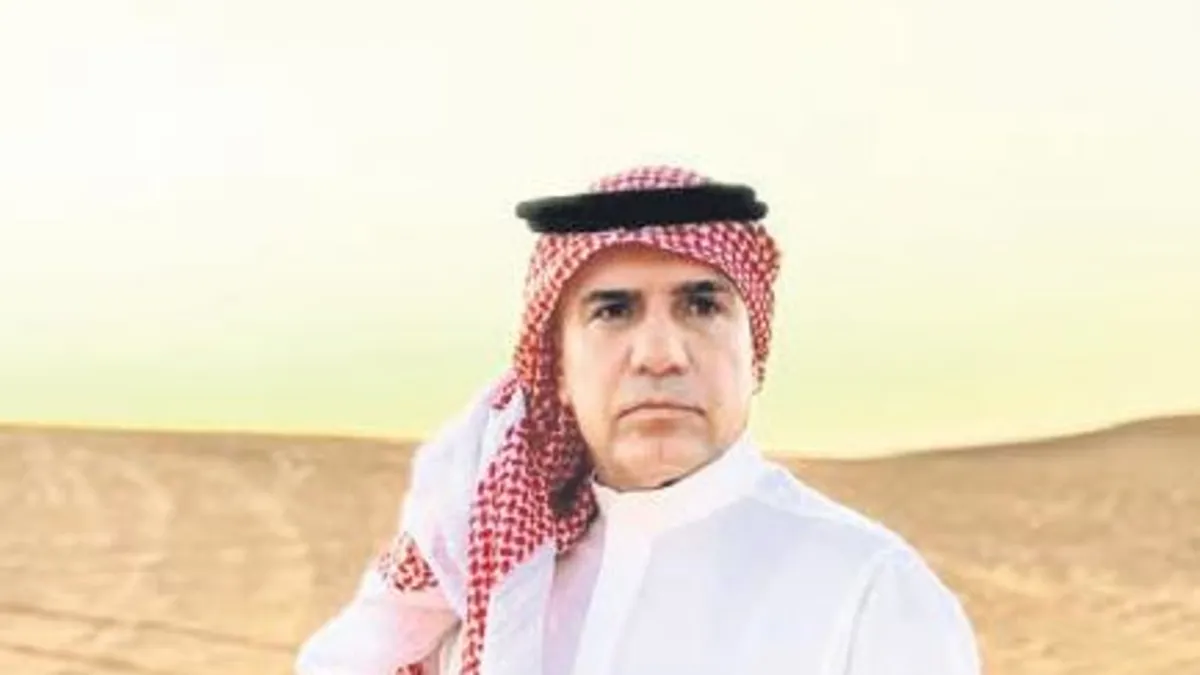 Berdan Mardini, yöresel kıyafetler giyerek Suudi Arabistan'ı gezdi!