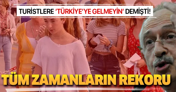 CHP'nin kara propagandası elinde patladı! Ocak ayında yabancı turist rekoru!