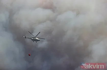 Kemal Kılıçdaroğlu’nun ve Meral Akşener’in görmediği helikopter: Mİ26! Dünyanın en büyüğü Marmaris’te yangın söndürme çalışmalarında