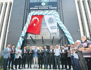 Selçuklu’dan örnek proje: Bosna sosyal tesisi