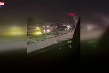Başakşehir'de zincirleme trafik kazası