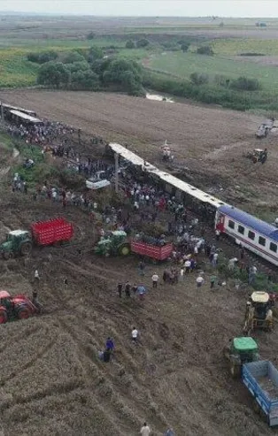 Tekirdağ'daki tren kazasının nedeni belli oldu