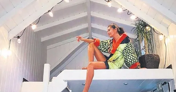 Eda Taşpınar'dan villada karantina! Paylaşımlarıyla da yine fitliğini sergiledi...