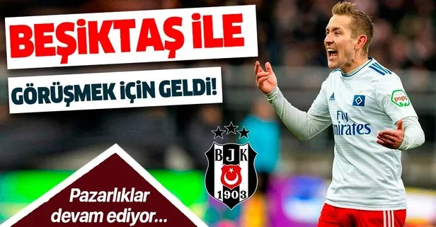Lewis Holtby, Beşiktaş‘la görüşmek için sürpriz bir şekilde İstanbul’a geldi