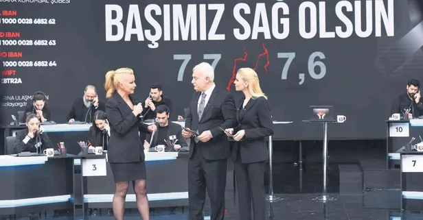 TV kanallarının gerçekleştirdikleri ortak yardım kampanyasında rekor bağış rekor izlenme