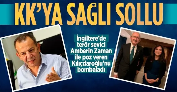 Tanju Özcan, İngiltere’de Amberin Zaman ile fotoğraf paylaşan Kılıçdaroğlu’nu bombaladı
